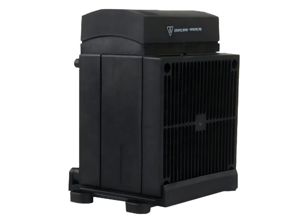 A compact DIN-rail heater that keeps panel internals above the dew point in unconditioned spaces.