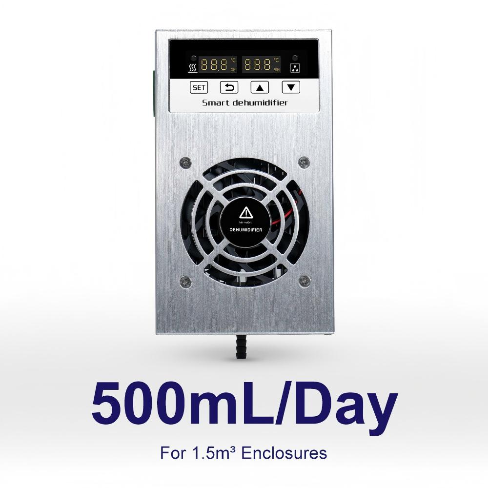 A DIN-rail unit sized for power cabinets that hold sensitive charging and storage electronics.