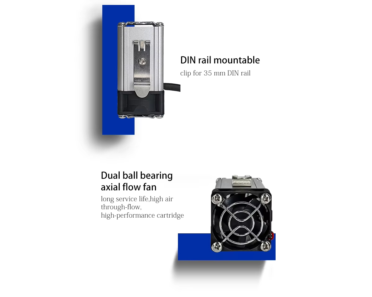 DIN rail mountable