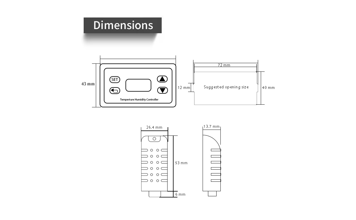 Dimensions