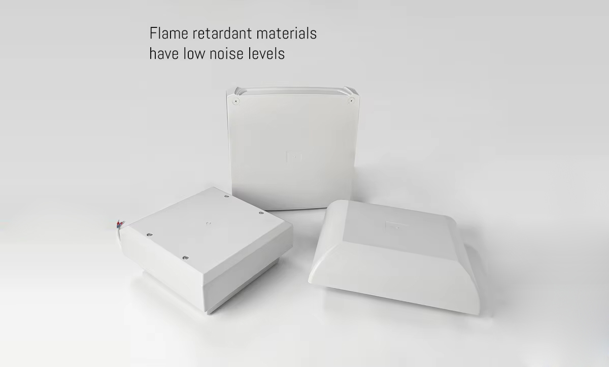 Flame retardant materialshave low noise levels