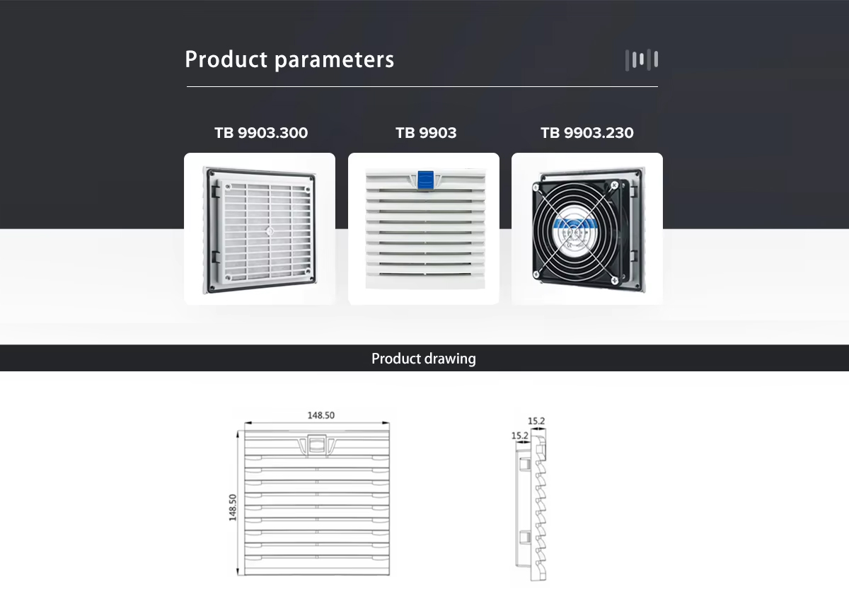 Product parameters