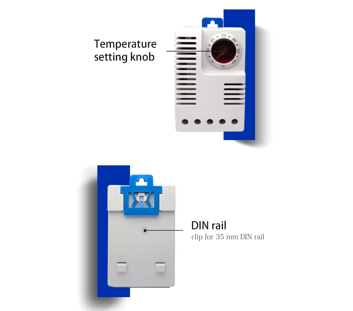 Temperaturesetting knob