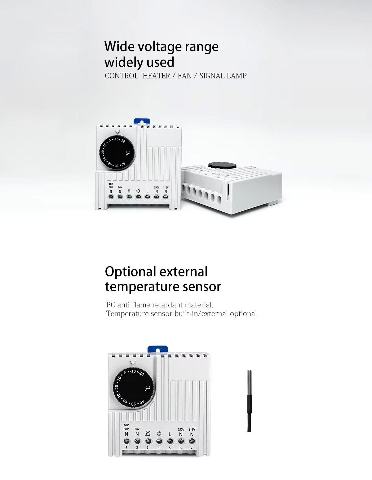 Widevoltage range