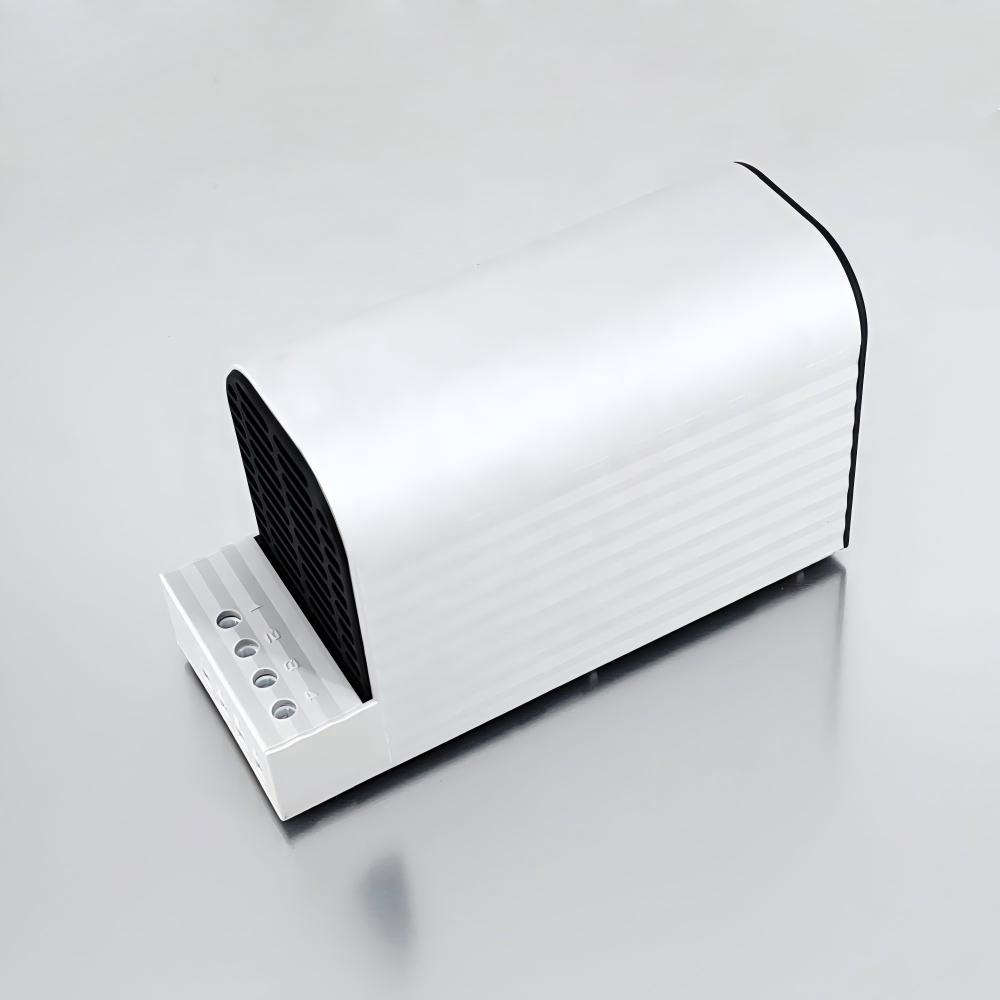 a low-wattage unit that keeps cabinet internals above the dew point.